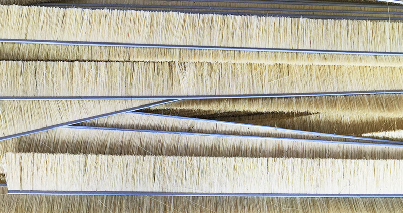 Sisal Brush Strip For Wood Sanding