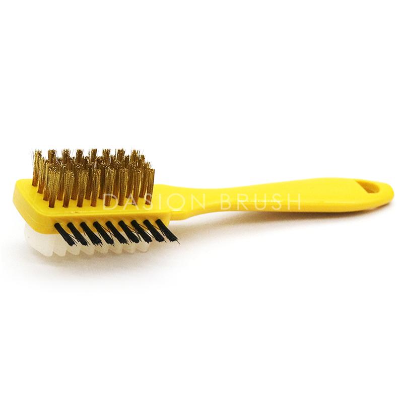 3 Side Suede Nubuck Boot Cleaner Brush