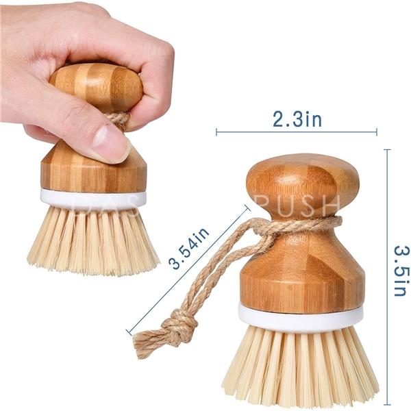 Pot cleaning brush