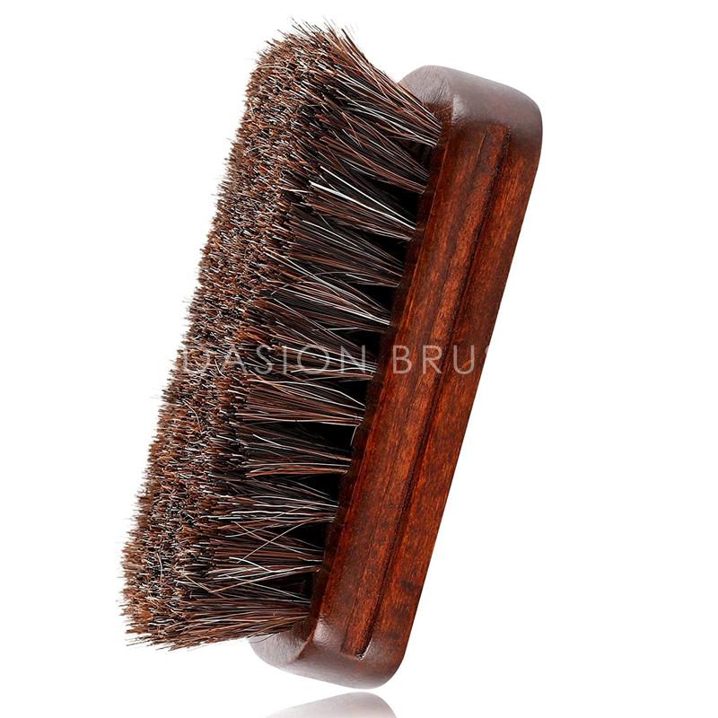 horse hair cleaning brush