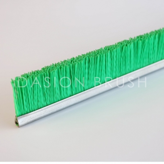 Grün gekräuselte Nylon-PP-Borstendichtungsbürste 