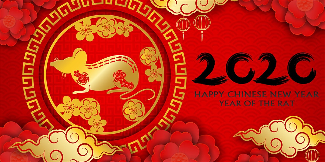 Frohes chinesisches neues Mondjahr!